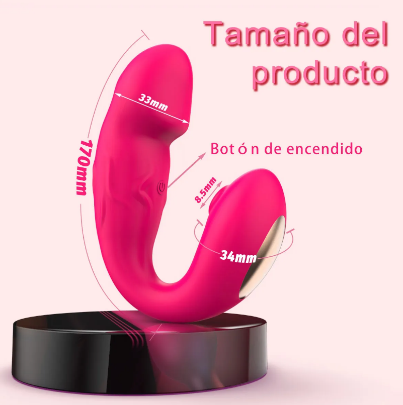 Vibrador con Succionador de Clítoris, imagen 7