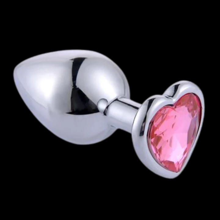 Anal Plug Metal “M” Corazón