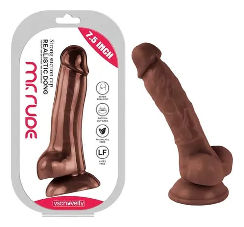 Dildo Texturizado Realista Mr. Rude